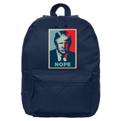 Donald Trump Nope  16 in Basic Backpack