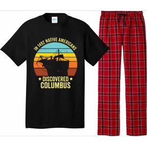 Native Americans Discovered Columbus Shirts Native American Pajama Set