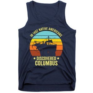 Native Americans Discovered Columbus Shirts Native American Tank Top