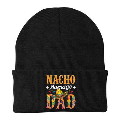 Nacho Average Dad Cinco De Mayo Funny Mexican Food Sombrero Beanie