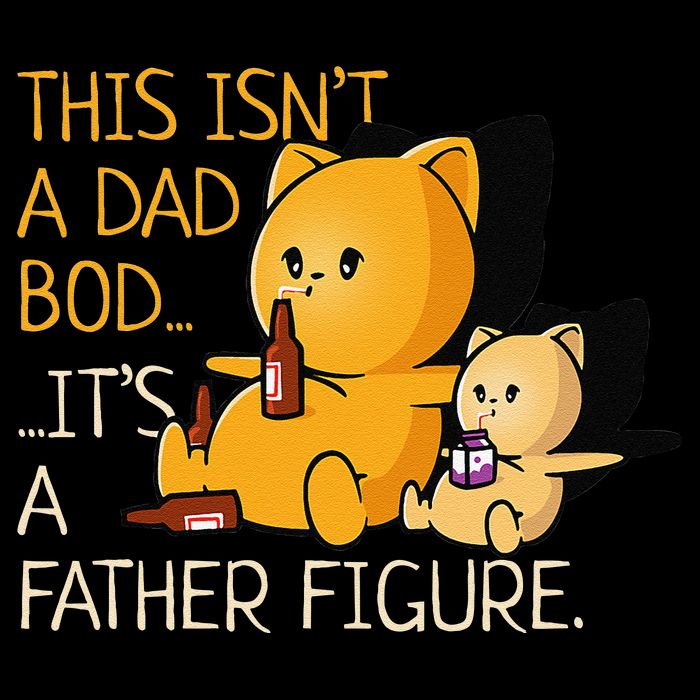 Not A Dad Bod. A Father Figure Funny Fathers Day Visor