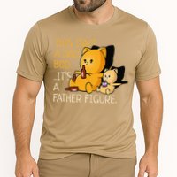 Not A Dad Bod. A Father Figure Funny Fathers Day Cooling Performance Crew T-Shirt