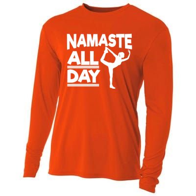 Namaste All Day Gift Cooling Performance Long Sleeve Crew