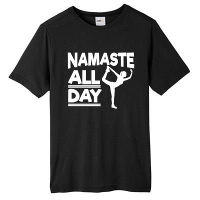 Namaste All Day Gift Tall Fusion ChromaSoft Performance T-Shirt