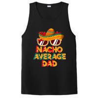 Nacho Average Dad Funny Cinco De Mayo Daddy PosiCharge Competitor Tank