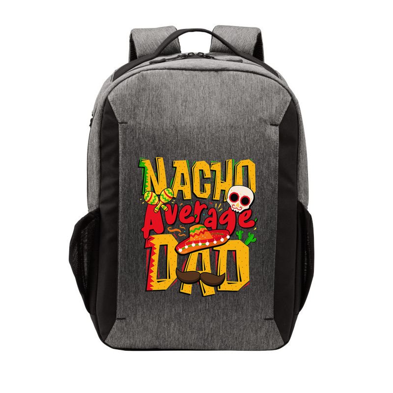 Nacho Average Dad Mexican Daddy Cinco de Mayo Father's Day Vector Backpack