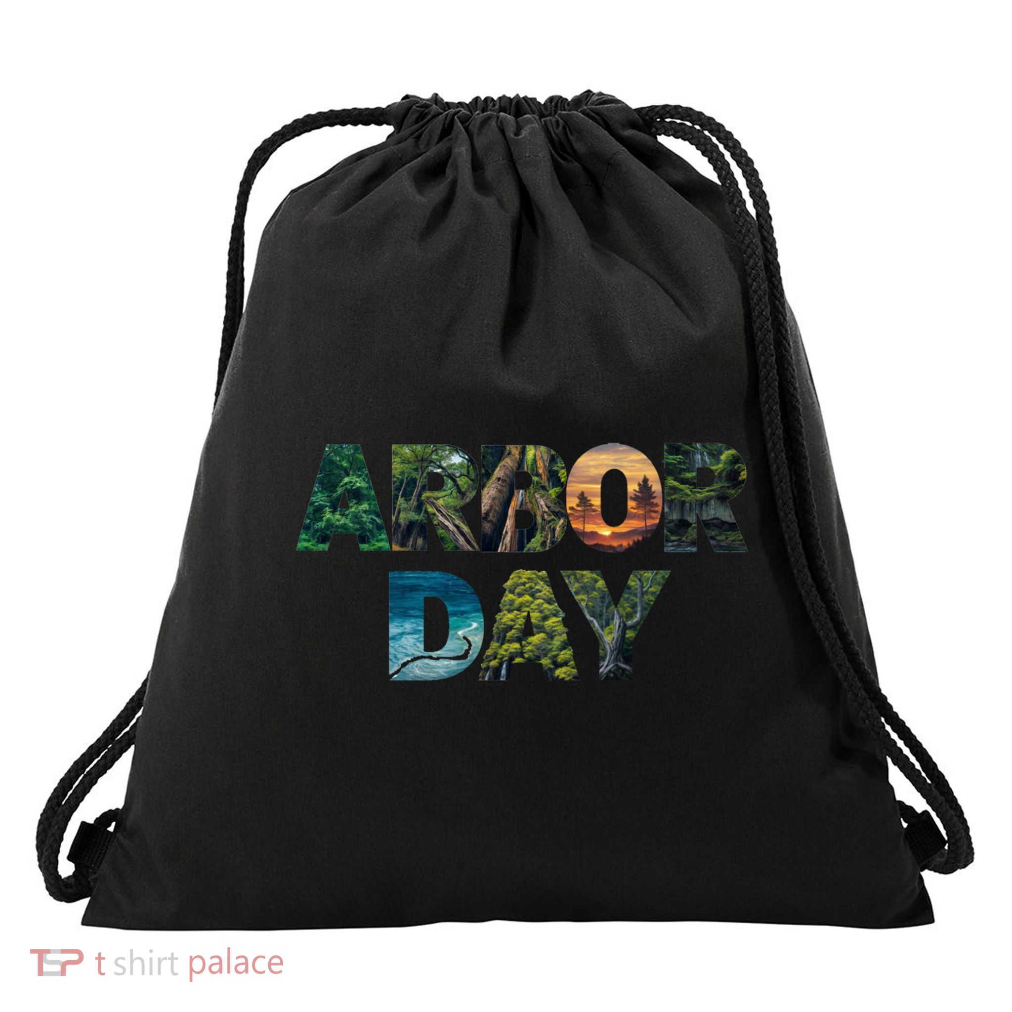 National Arbor Day Tree Care For Happy Arbor Day Funny Gift Drawstring Bag