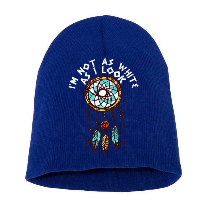 Native American Day Indian Pride Day Indigenous Short Acrylic Beanie