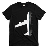 Nato Alphabet Design For A Air Traffic Controller T-Shirt