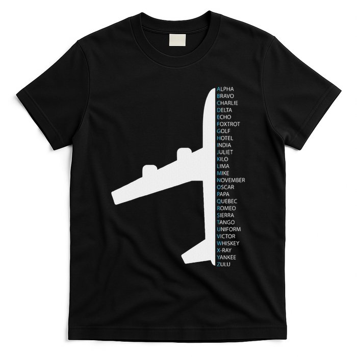 Nato Alphabet Design For A Air Traffic Controller T-Shirt