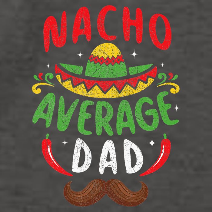 Nacho Average Dad Cinco De Mayo Mexican Family Matching Vector Backpack