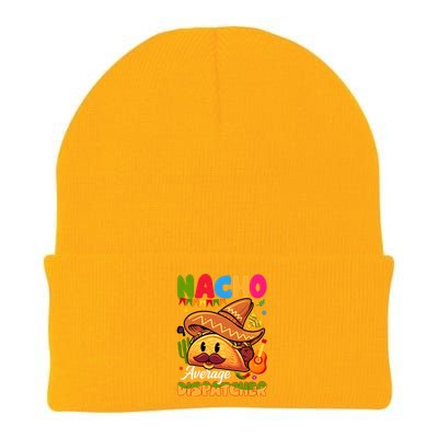 Nacho Average Dispatcher Mexican Mexico Nacho Lover Knit Cap Winter Beanie