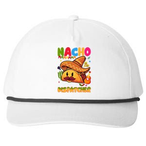 Nacho Average Dispatcher Mexican Mexico Nacho Lover Snapback Five-Panel Rope Hat