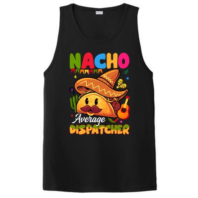 Nacho Average Dispatcher Mexican Mexico Nacho Lover PosiCharge Competitor Tank