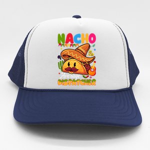 Nacho Average Dispatcher Mexican Mexico Nacho Lover Trucker Hat