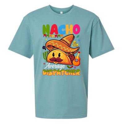 Nacho Average Dispatcher Mexican Mexico Nacho Lover Sueded Cloud Jersey T-Shirt