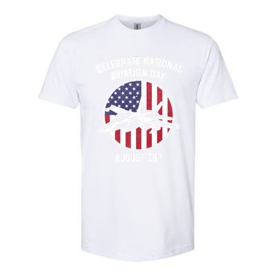 National Aviation Day Gift Softstyle CVC T-Shirt