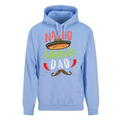 Nacho Average Dad Mexican Daddy Cinco De Mayo Father Fiesta Unisex Surf Hoodie