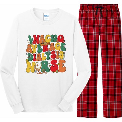 Nacho Average Dialysis Nurse Cinco De Mayo Long Sleeve Pajama Set