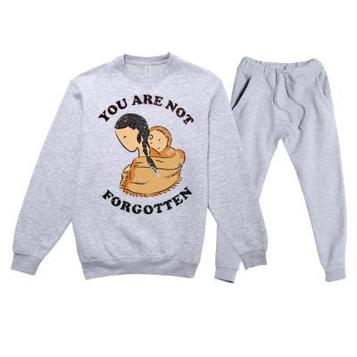 Native American Day Pride Indigenous Premium Crewneck Sweatsuit Set