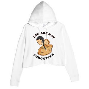 Native American Day Pride Indigenous Crop Fleece Hoodie