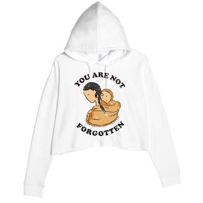 Native American Day Pride Indigenous Crop Fleece Hoodie