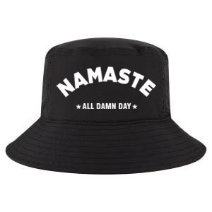 Namaste All Day Spiritual Funny Yoga Instructor Art Cute Gift Cool Comfort Performance Bucket Hat