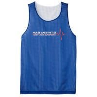 Nurse Appreciation Day Crna Anesthesia Nurse Students Gift Mesh Reversible Basketball Jersey Tank