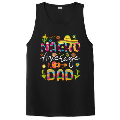 Nacho Average Dad Cinco De Mayo Mexican Lets Fiesta Family PosiCharge Competitor Tank