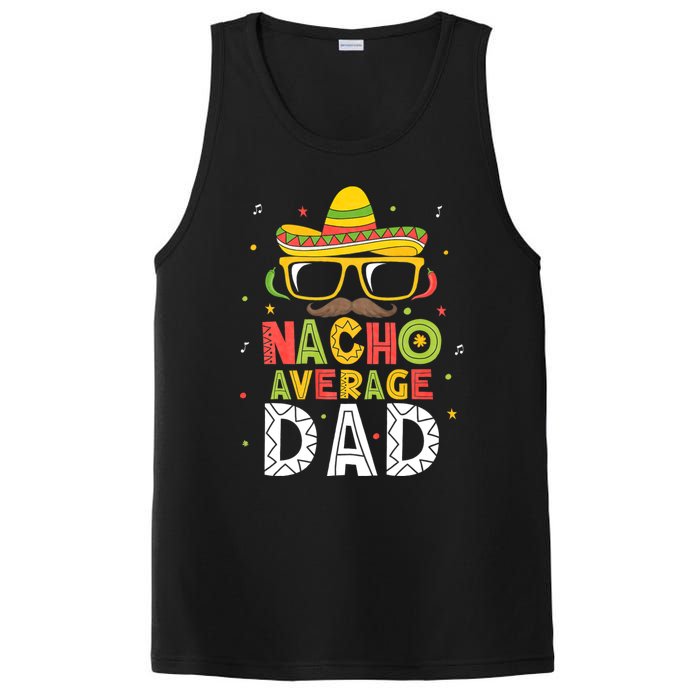 Nacho Average Dad Cinco De Mayo Mexican Daddy 5 De Mayo PosiCharge Competitor Tank