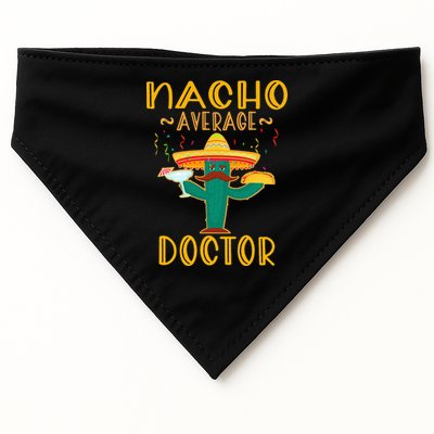 Nacho Average Doctor Tee Mexican Fiesta Cinco De Mayo USA-Made Doggie Bandana