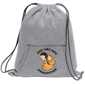 Native American Day Indian Pride Indigenous Native Day Sweatshirt Cinch Pack Bag