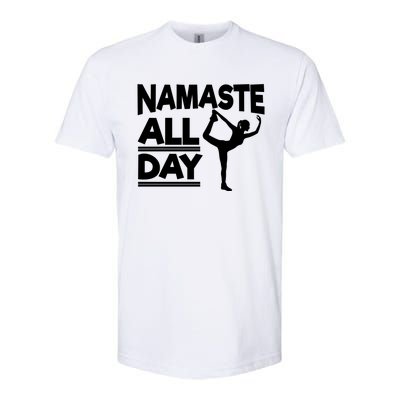 Namaste All Day Gift Softstyle® CVC T-Shirt