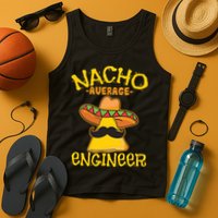 Nacho Average Engineer Engineering Professsion Cinco De Mayo Tank Top