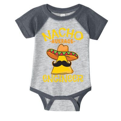 Nacho Average Engineer Engineering Professsion Cinco De Mayo Infant Baby Jersey Bodysuit