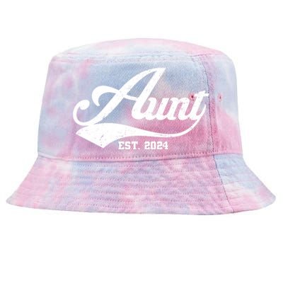 New Aunt Est 2024 Sporty Family Tie-Dyed Bucket Hat