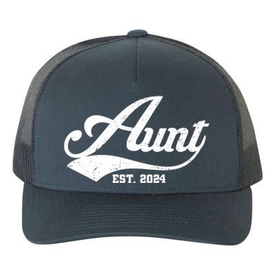 New Aunt Est 2024 Sporty Family Yupoong Adult 5-Panel Trucker Hat