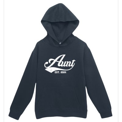 New Aunt Est 2024 Sporty Family Urban Pullover Hoodie