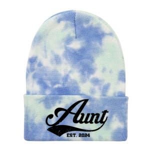 New Aunt Est 2024 Sporty Family Tie Dye 12in Knit Beanie