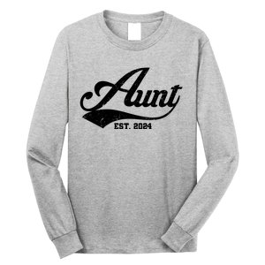 New Aunt Est 2024 Sporty Family Long Sleeve Shirt