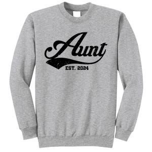 New Aunt Est 2024 Sporty Family Sweatshirt