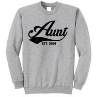 New Aunt Est 2024 Sporty Family Sweatshirt