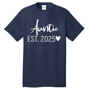 New Auntie Est. 2025 Tall T-Shirt