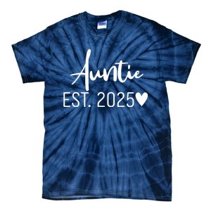 New Auntie Est. 2025 Tie-Dye T-Shirt