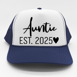 New Auntie Est. 2025 Trucker Hat