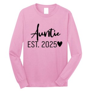 New Auntie Est. 2025 Long Sleeve Shirt