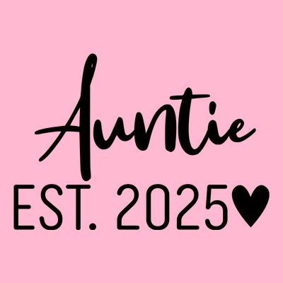 New Auntie Est. 2025 T-Shirt