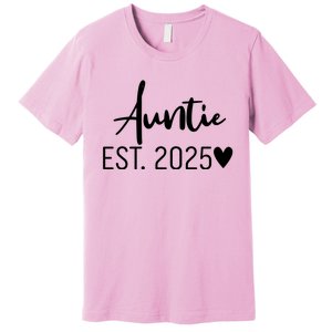 New Auntie Est. 2025 Premium T-Shirt