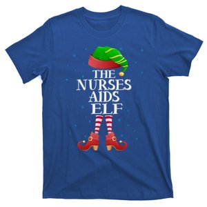 Nurses Aids Elf Funny Matching Pajama Group Christmas Gift T-Shirt