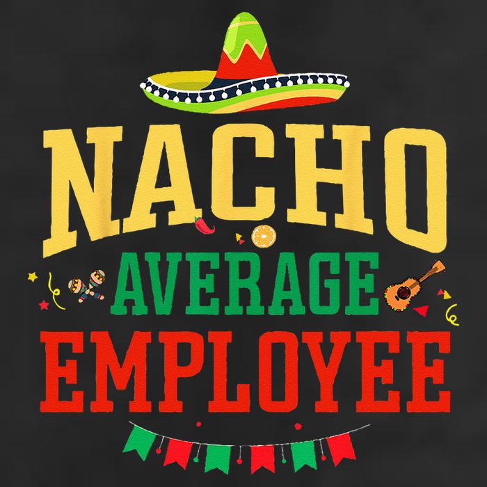 Nacho Average Employee Cinco de Mayo Fiesta Nacho Employee Adult Drive Performance Visor